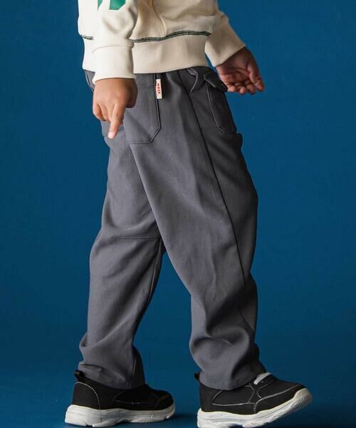 WASK / ワスク チノ・ワークパンツ | バレルレッグパンツ(100~160cm) | 詳細9