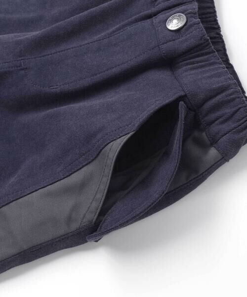 WASK / ワスク チノ・ワークパンツ | サイド切り替えストレッチトレートパンツ(110~160cm) | 詳細9