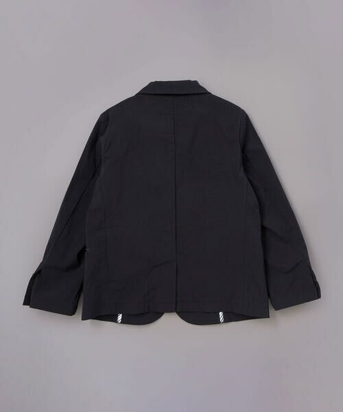 WASK / ワスク テーラードジャケット | ファスナーポケットハイストレッチアシンメトリージャケット(110~160cm) | 詳細4