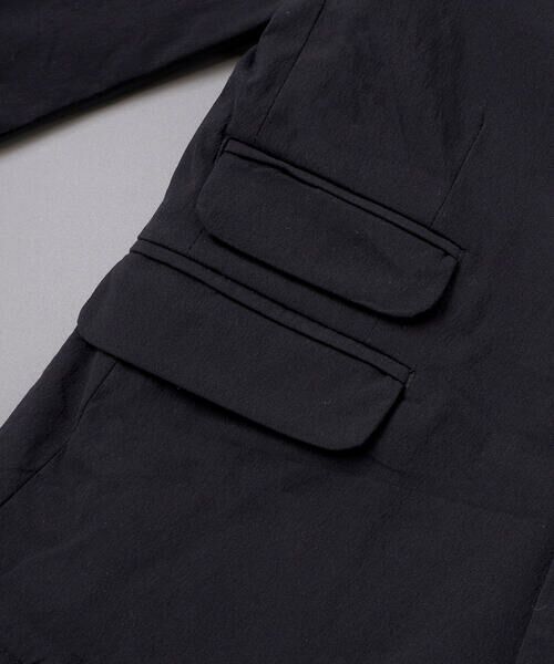 WASK / ワスク テーラードジャケット | ファスナーポケットハイストレッチアシンメトリージャケット(110~160cm) | 詳細7