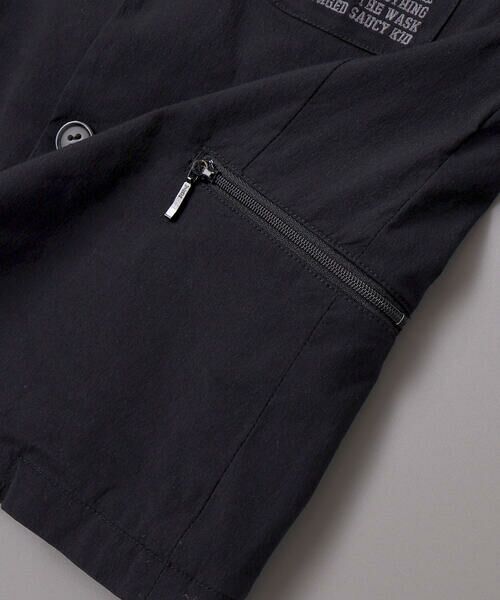 WASK / ワスク テーラードジャケット | ファスナーポケットハイストレッチアシンメトリージャケット(110~160cm) | 詳細8