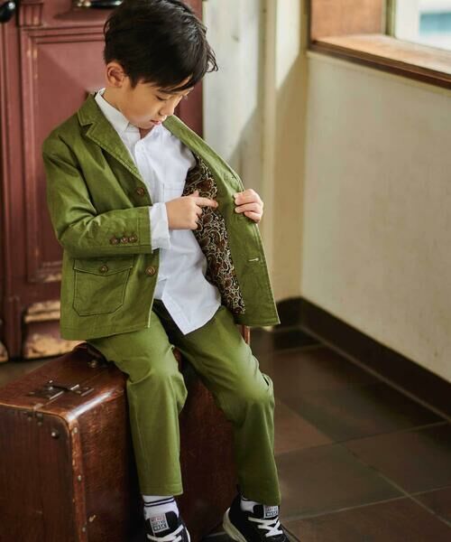 WASK / ワスク シャツ・ブラウス | ストレッチナイロンシャツ(110~160cm) | 詳細2