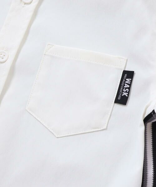 WASK / ワスク シャツ・ブラウス | ストレッチナイロンシャツ(110~160cm) | 詳細8