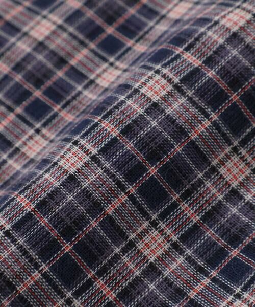 WASK / ワスク シャツ・ブラウス | リバーシブルガーゼチェックシャツ(110~160cm) | 詳細13