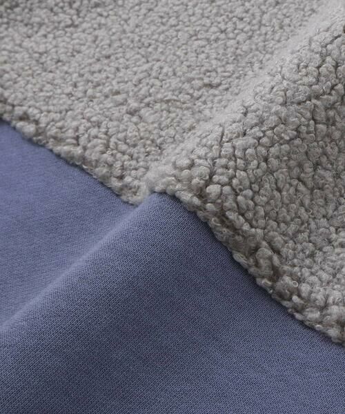 WASK / ワスク スウェット | ボア切り替えハーフジップトレーナー(110~160cm) | 詳細11