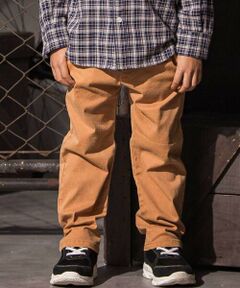 WASK / ワスク チノ・ワークパンツ | ロゴ刺しゅうストレッチツイルパンツ(110~160cm)