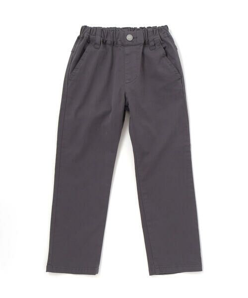 WASK / ワスク チノ・ワークパンツ | ロゴ刺しゅうストレッチツイルパンツ(110~160cm) | 詳細3