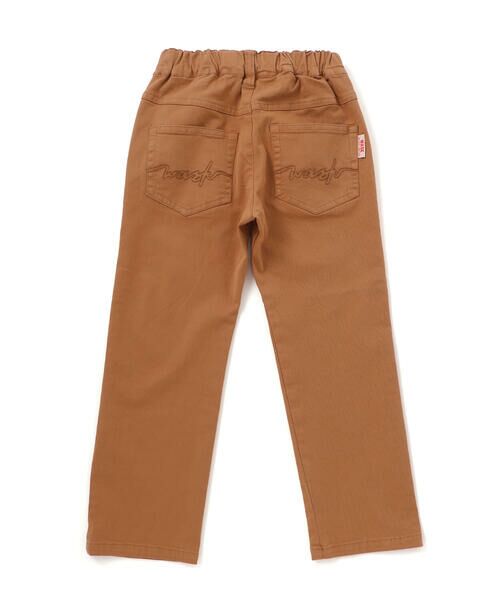 WASK / ワスク チノ・ワークパンツ | ロゴ刺しゅうストレッチツイルパンツ(110~160cm) | 詳細10