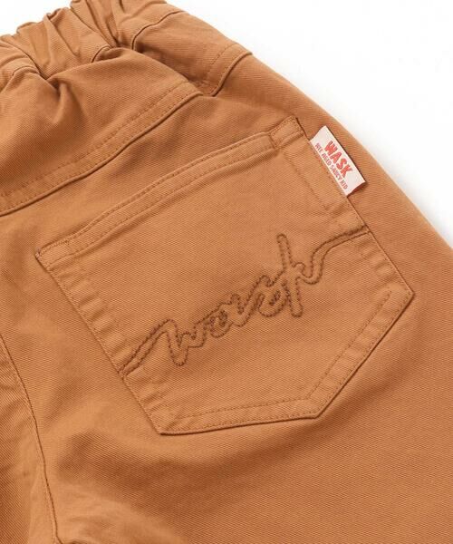 WASK / ワスク チノ・ワークパンツ | ロゴ刺しゅうストレッチツイルパンツ(110~160cm) | 詳細13