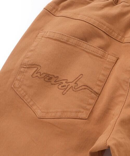 WASK / ワスク チノ・ワークパンツ | ロゴ刺しゅうストレッチツイルパンツ(110~160cm) | 詳細14