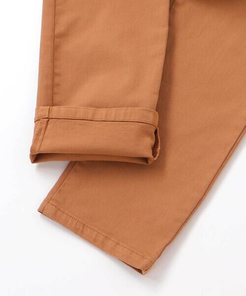 WASK / ワスク チノ・ワークパンツ | ロゴ刺しゅうストレッチツイルパンツ(110~160cm) | 詳細15
