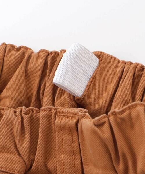 WASK / ワスク チノ・ワークパンツ | ロゴ刺しゅうストレッチツイルパンツ(110~160cm) | 詳細16