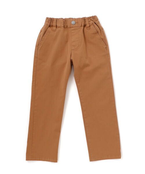 WASK / ワスク チノ・ワークパンツ | ロゴ刺しゅうストレッチツイルパンツ(110~160cm) | 詳細9