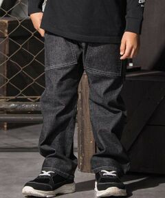 WASK / ワスク デニムパンツ | アウトポケットストレッチデニムパンツ(110~160cm)