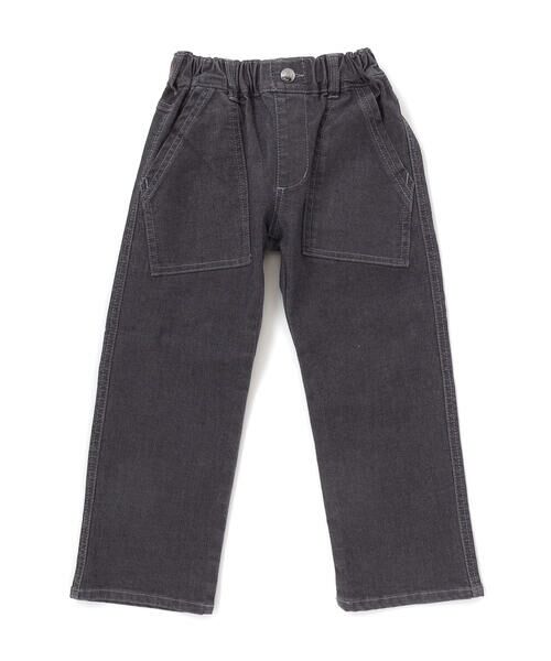 WASK / ワスク デニムパンツ | アウトポケットストレッチデニムパンツ(110~160cm) | 詳細3