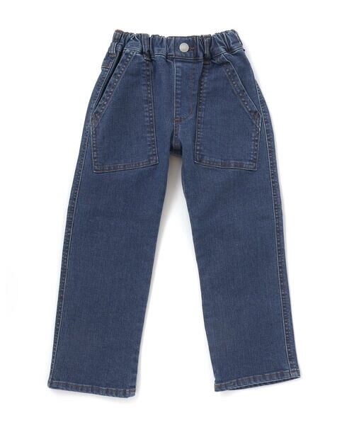 WASK / ワスク デニムパンツ | アウトポケットストレッチデニムパンツ(110~160cm) | 詳細18