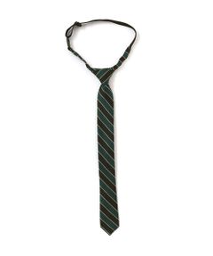 WASK / ワスク ネクタイ | ストライプネクタイ（グリーン系）