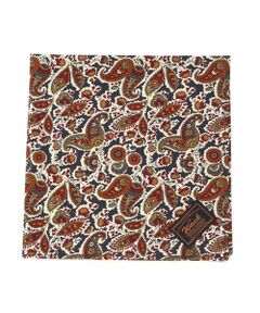 WASK / ワスク ハンカチ | 【日本製】ペイズリーバンダナリップストップハンカチ
