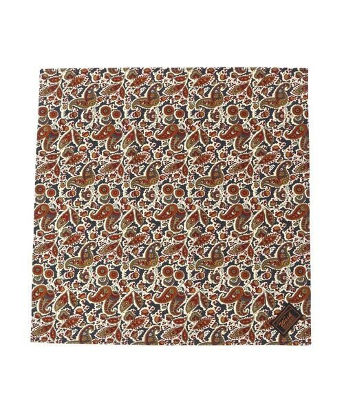 WASK / ワスク ハンカチ | 【日本製】ペイズリーバンダナリップストップハンカチ | 詳細3