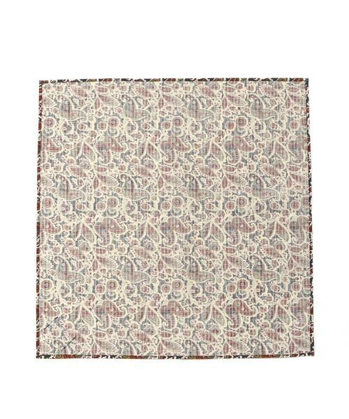 WASK / ワスク ハンカチ | 【日本製】ペイズリーバンダナリップストップハンカチ | 詳細4