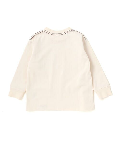 WASK / ワスク Tシャツ | デニム風プリントバスク天竺BIGTシャツ(110~160cm) | 詳細3