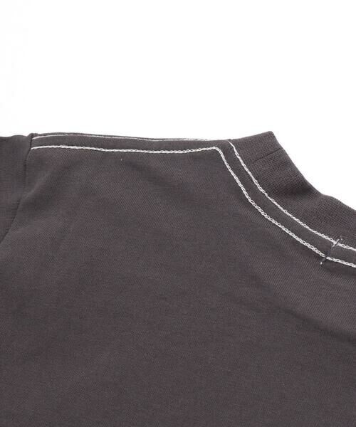 WASK / ワスク Tシャツ | デニム風プリントバスク天竺BIGTシャツ(110~160cm) | 詳細9