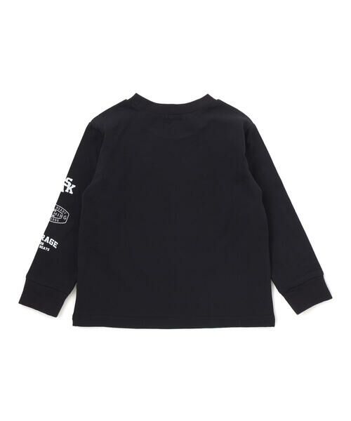 WASK / ワスク Tシャツ | アシンメトリー重ね着風BIGミニ裏毛＆ロングTシャツセット(110~160cm) | 詳細15