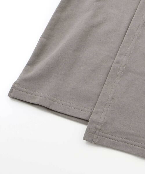 WASK / ワスク Tシャツ | アシンメトリー重ね着風BIGミニ裏毛＆ロングTシャツセット(110~160cm) | 詳細24