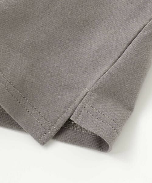 WASK / ワスク Tシャツ | アシンメトリー重ね着風BIGミニ裏毛＆ロングTシャツセット(110~160cm) | 詳細25