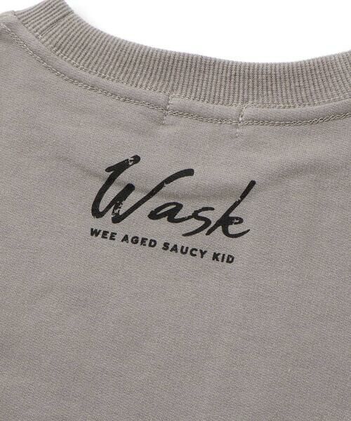 WASK / ワスク Tシャツ | アシンメトリー重ね着風BIGミニ裏毛＆ロングTシャツセット(110~160cm) | 詳細27