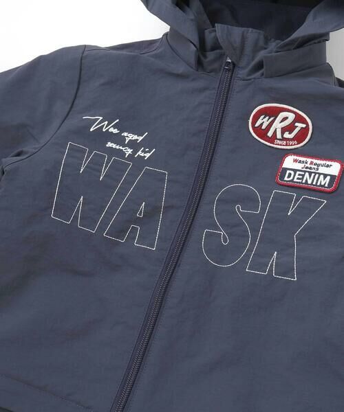 WASK / ワスク ナイロンジャケット | リバイバルWASKロゴナイロンジャケット(110~160cm) | 詳細12
