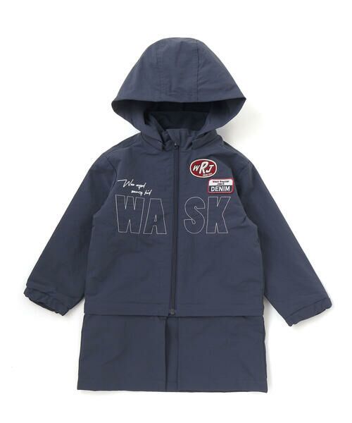 WASK / ワスク ナイロンジャケット | リバイバルWASKロゴナイロンジャケット(110~160cm) | 詳細6