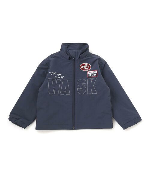 WASK / ワスク ナイロンジャケット | リバイバルWASKロゴナイロンジャケット(110~160cm) | 詳細8