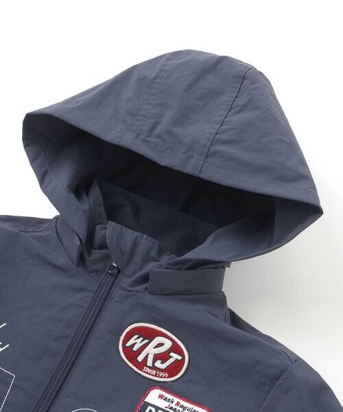 WASK / ワスク ナイロンジャケット | リバイバルWASKロゴナイロンジャケット(110~160cm) | 詳細9