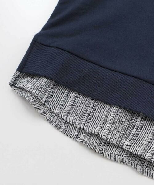 WASK / ワスク スウェット | シャツレイヤードカレッジロゴフーディ(110~160cm) | 詳細9