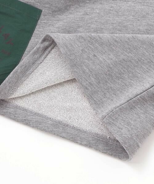 WASK / ワスク スウェット | バイカラーラグランロゴBIGトレーナー(110~160cm) | 詳細16