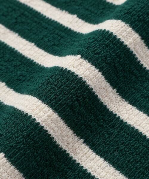 WASK / ワスク Tシャツ | スキッパーネック ボーダープレッピーBIGポロシャツ(100~160cm) | 詳細12