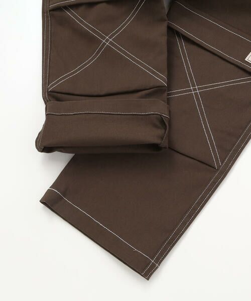 WASK / ワスク その他パンツ | アーカイブ配色ステッチ ワイドストレッチパンツ(110~160cm) | 詳細12