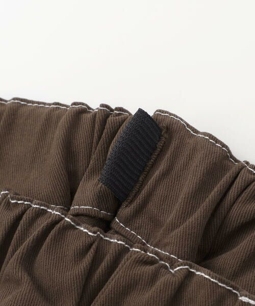 WASK / ワスク その他パンツ | アーカイブ配色ステッチ ワイドストレッチパンツ(110~160cm) | 詳細14