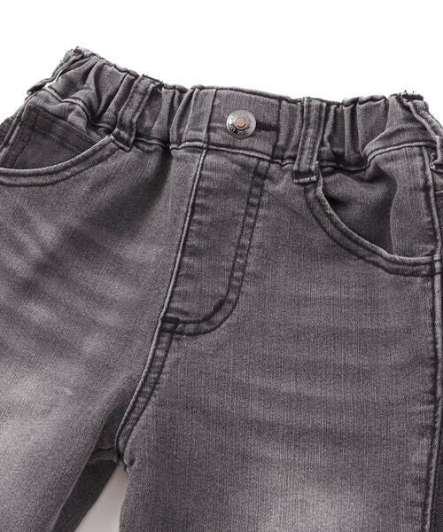 WASK / ワスク デニムパンツ | 6分丈バイカラー・ストレッチデニムパンツ(100~160cm) | 詳細10