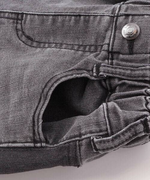 WASK / ワスク デニムパンツ | 6分丈バイカラー・ストレッチデニムパンツ(100~160cm) | 詳細11