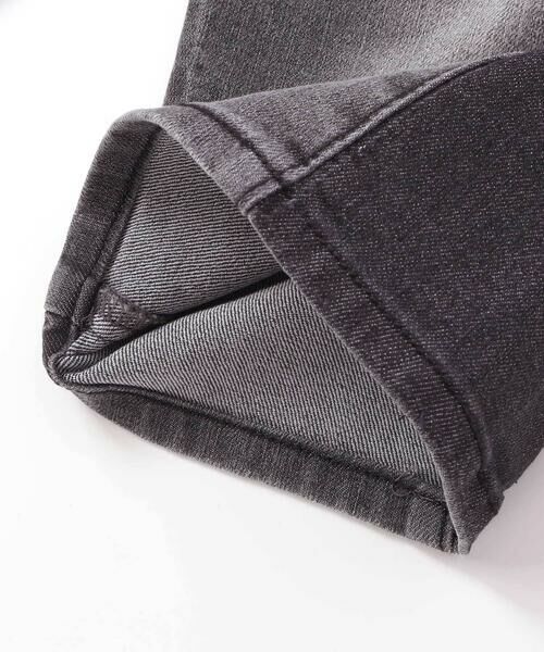 WASK / ワスク デニムパンツ | 6分丈バイカラー・ストレッチデニムパンツ(100~160cm) | 詳細15