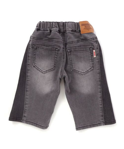 WASK / ワスク デニムパンツ | 6分丈バイカラー・ストレッチデニムパンツ(100~160cm) | 詳細9