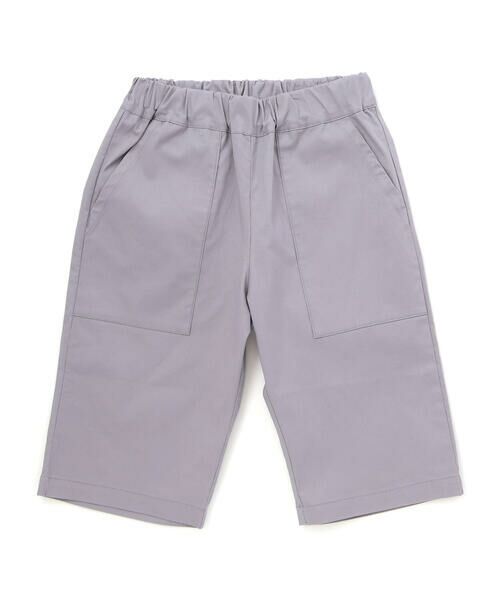 WASK / ワスク ショート・ハーフ・半端丈パンツ | 【日本製】6分丈 アウトポケット ストレッチコードレーンパンツ(90~160cm) | 詳細14