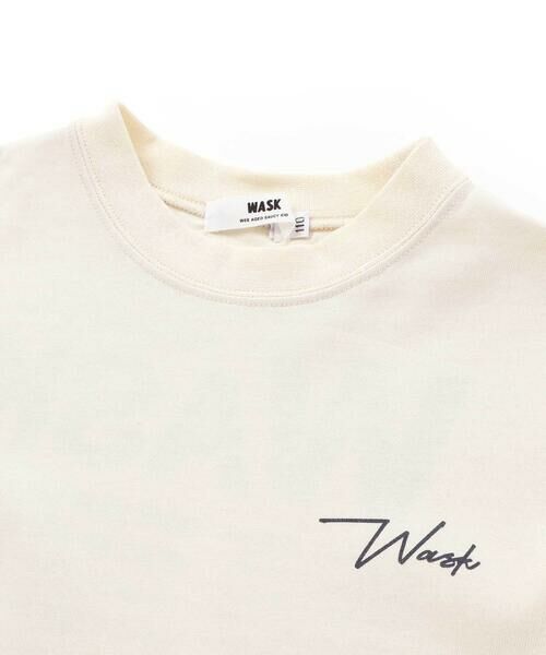 WASK / ワスク Tシャツ | 【接触冷感】ソデカラーペイント×バックロゴ クールタッチTシャツ(110~160cm) | 詳細5