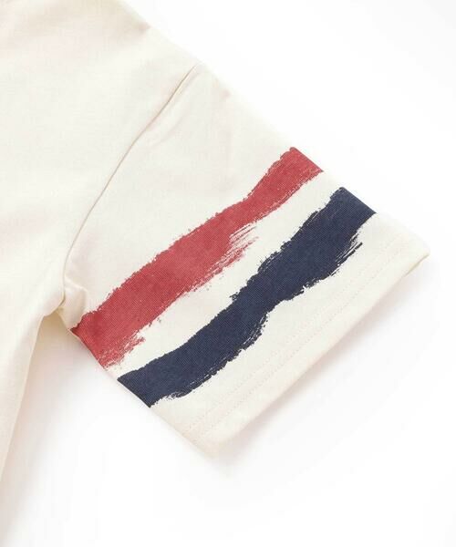 WASK / ワスク Tシャツ | 【接触冷感】ソデカラーペイント×バックロゴ クールタッチTシャツ(110~160cm) | 詳細8