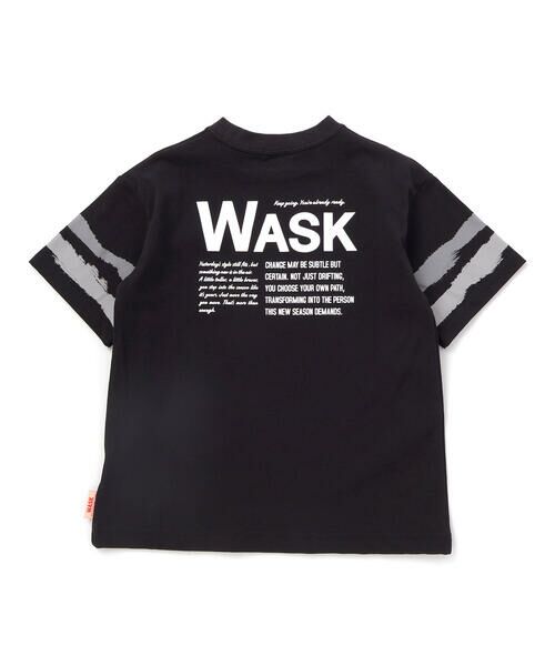 WASK / ワスク Tシャツ | 【接触冷感】ソデカラーペイント×バックロゴ クールタッチTシャツ(110~160cm) | 詳細15