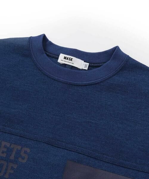 WASK / ワスク Tシャツ | ヴィンテージ天竺ロゴBIG Tシャツ(110~160cm) | 詳細3