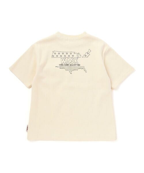 WASK / ワスク Tシャツ | WASKアイコン刺しゅう パイルBIGTシャツ(100~160cm) | 詳細2