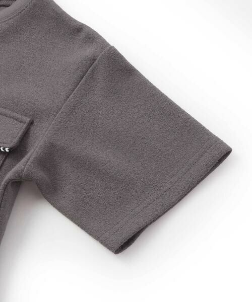 WASK / ワスク Tシャツ | WASKアイコン刺しゅう パイルBIGTシャツ(100~160cm) | 詳細12